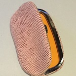 レザーコインケース　革のがま口タイプ  小銭入れ