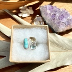 12〜14号【◎サイズ調整可】《silver925》3 stone ring ❁