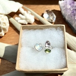 14〜16号【◎サイズ調整可】《silver925》3 stone ring ❁