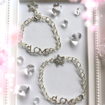✤再販✤ペアにも♡LOVEブレス♡レディース