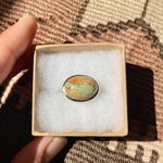 約15号【✖︎サイズ調整不可】《silver925》oval stone ring ❁