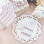【再販】M2『シンプルミニメモ』4種set🤍white