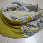 ハンドメイド◆スヌードくたくたリネンリバテエミリーÈ
