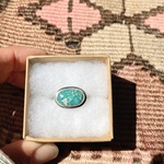 約12号 【✖︎サイズ調整不可】《silver925》oval stone ring ❁