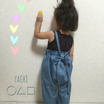 再販３6★日本製 soft denim  ☆楽ちん 長〜く着れるつなぎ☆