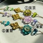 ３色から選べます　お花の眼鏡コード　グラスコード　MCB