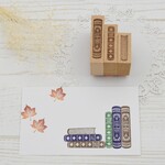 【受注生産】本のスタンプ 洋書のはんこ
