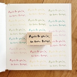 【ラバースタンプ】　フランス語フレーズD