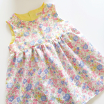 ✩SALE✩くるみボタンワンピ HH花柄