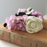 お花のバナナクリップ