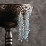 14kgf    水色ロングピアス（syara）