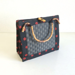 【送料無料】タタミバッグ（小）紅梅刺繍