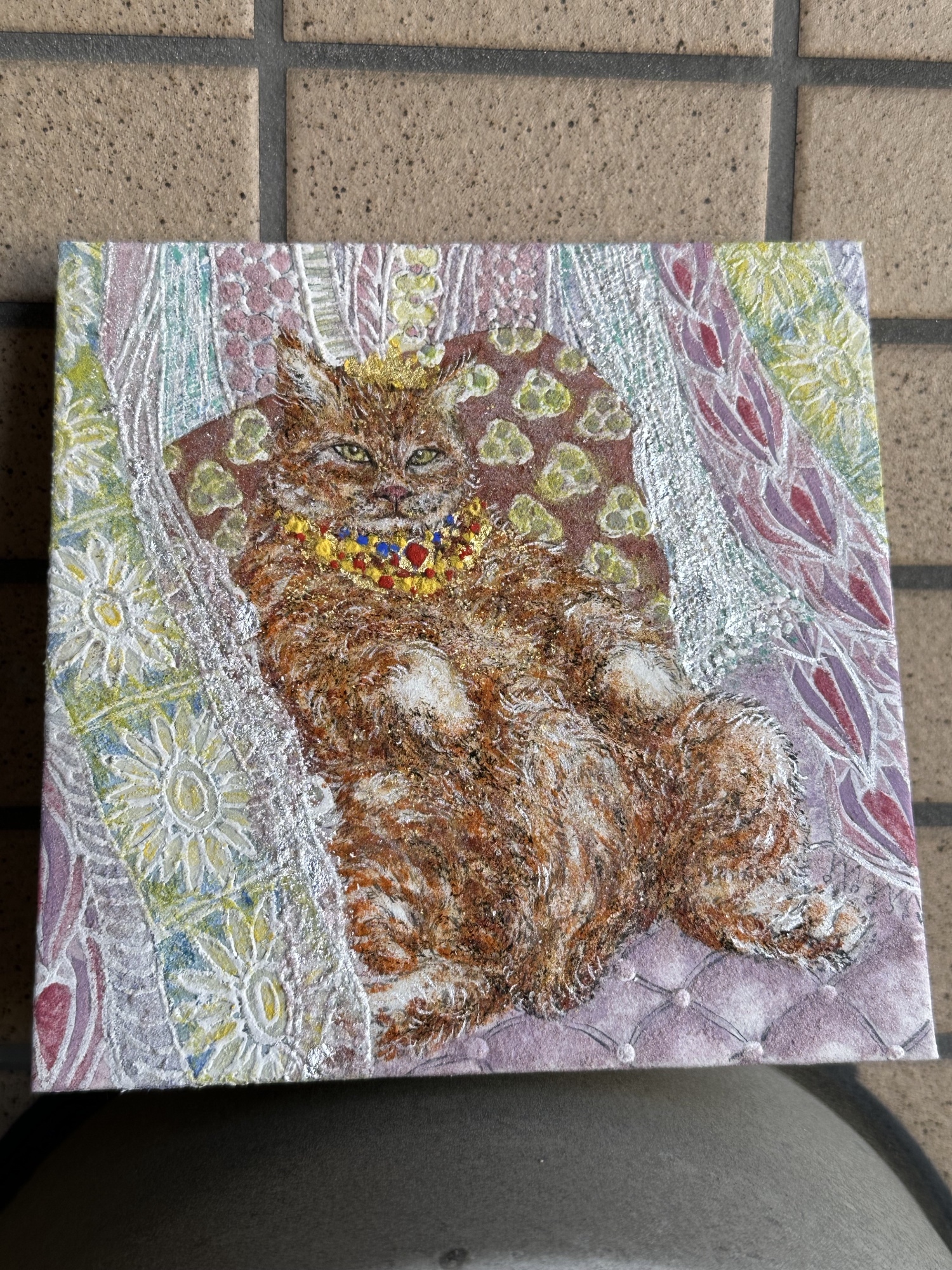 水彩画 原画 沖縄首里城（守礼門） 沖縄の旅、守礼の門