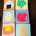 【再販】おべんとうキュービック積み木　6個