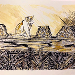 日向と猫と