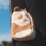 【訳あり品】パンダポシェット(茶)🐼🎍