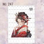 NO247 オリジナルステッカー(5枚)
