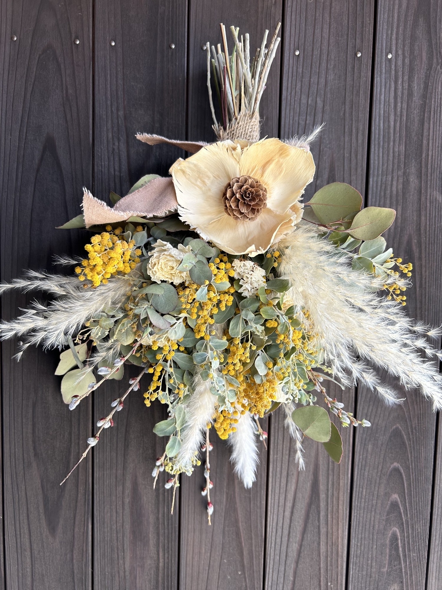 ドライフラワー♡横長スワッグ - julia's gallery | minne byGMOペパボ