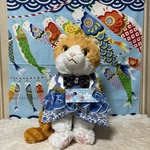リアル鯉のぼりスタイ（S）ブルー