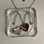 photo heart pendant （stainless）