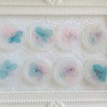 ★再販*3【アジサイ03】シーリングスタンプ シール 8枚