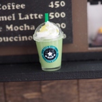 抹茶フラペチーノ　ミニチュア 【STARSTAGE CAFE】