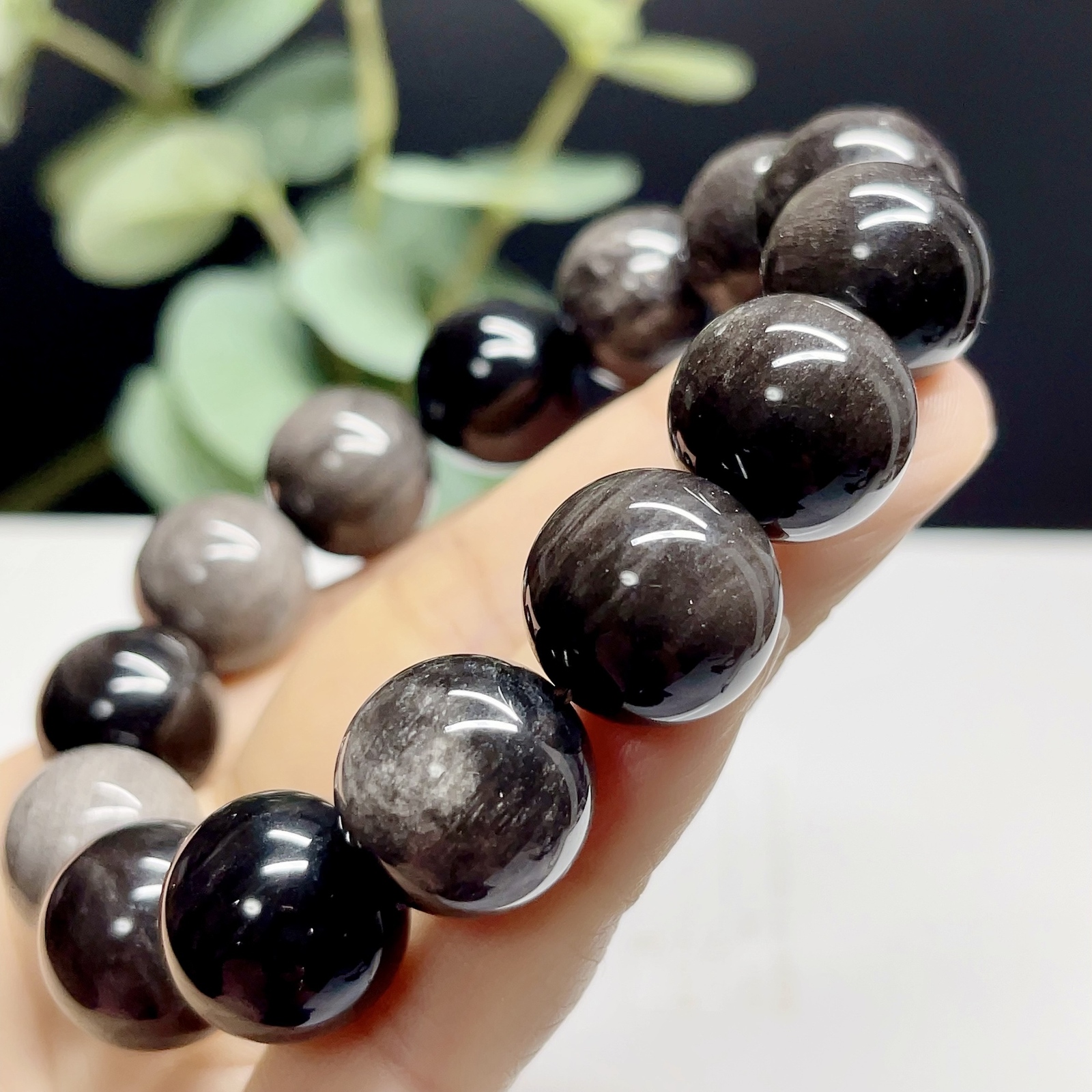 ❣️感謝BIGセール❣️ 【極上品】 オブシディアン シルバー 