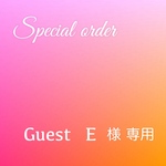 Guest  E様　専用ページ