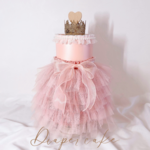 オムツケーキ　＜Pink Dress＞　出産祝い　ギフト　プレゼント　ドレス　女の子