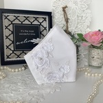 🌸ホワイト美チュールマスク　【機能的マスク】抗菌マスク　夏マスク　スワロフスキー　キラキラ✨