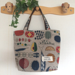 再販4☆【Ｓ】トートバッグ（野菜、魚、果物）