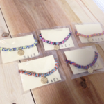 カラフル刺繍糸ミサンガ＆アンクレット▷結◁