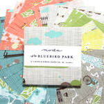 USAコットン moda 42枚セット BLUEBIRD PARK 生地/布/動物