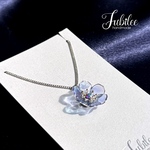 透花(トウカ)のネックレス✩.*˚ブルー×パープル