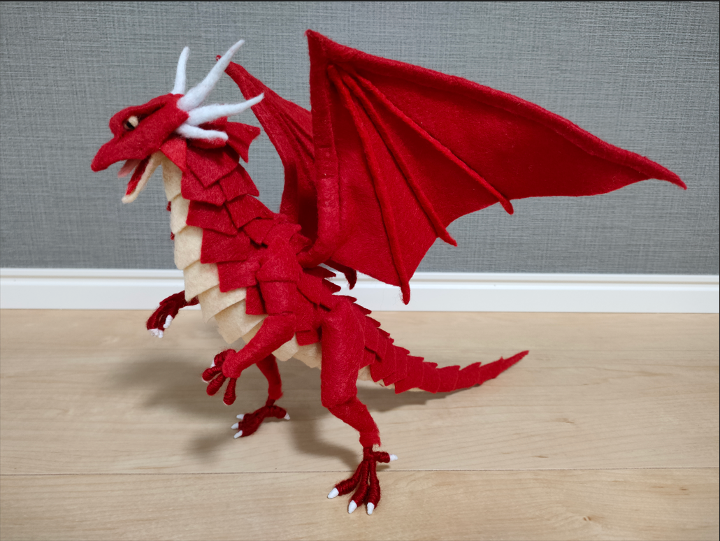 羊毛フェルト ドラゴンの人気通販 | minne 国内最大級の