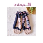 qruicsya…様♡スモーキーピンクと浴衣♡(女性用SM)ふんわり鼻緒の布ぞうり　布草履