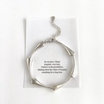 bone bracelet ⌘ シルバー ブレスレット ゴツめ