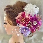 水引のかわいいヘッドドレス✾