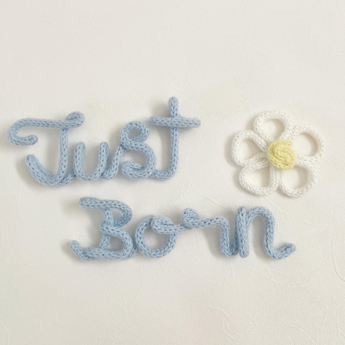 Just Born 男の子 ウールレター - anemone'S GALLERY | minne byGMO