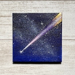 プチキャンバス絵画シリーズ♡アクリル画《原画》✴︎ Starlight ✴︎