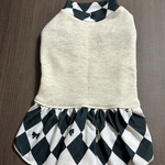 犬服ハンドメイドワンピース