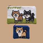柴犬さんのポーチ