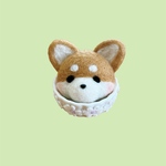 柴犬のピンクッション