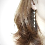 【14kgf】星屑のロングピアス