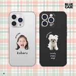 case9オリジナル　うちの子スマホケース　ウチの子　顔写真　オーダーメイド