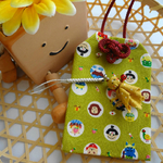 （🍎On sale）　11×8㎝　心晴れ晴れ間違いなし(^^)/　お守り袋