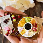 ミニチュア♡チョコレートフルーツフォンデュ