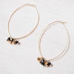 オーバルピアス （ビーズ）
