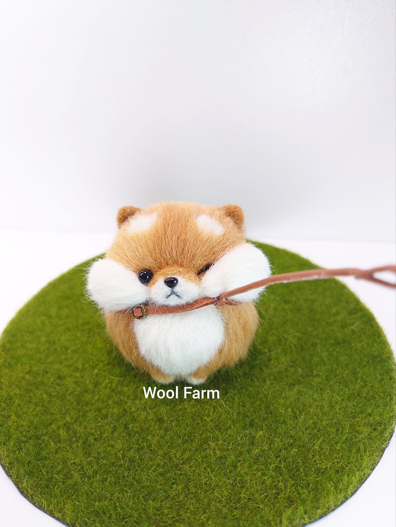 羊毛フェルト柴犬 拒否犬 - メルカリ
