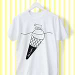 氷山（アイス）の一角 シロクマ ユニセックスTシャツ